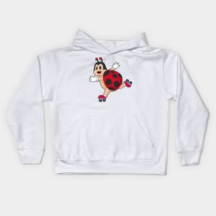 Ladybug Inline skating Roller skates Kids Hoodie